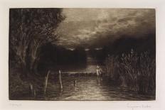 Shere Mill Pond (The Larger Plate), 1860-Sir Francis Seymour Haden-Giclee Print