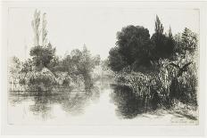 Shere Mill Pond (The Larger Plate), 1860-Sir Francis Seymour Haden-Giclee Print