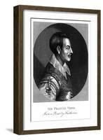 Sir Francis Vere-William Faithorne-Framed Art Print