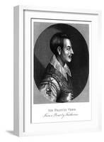 Sir Francis Vere-William Faithorne-Framed Art Print