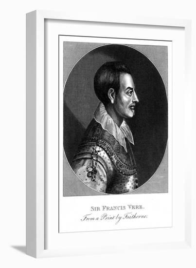 Sir Francis Vere-William Faithorne-Framed Art Print