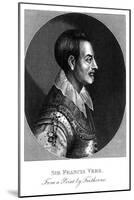 Sir Francis Vere-William Faithorne-Mounted Art Print