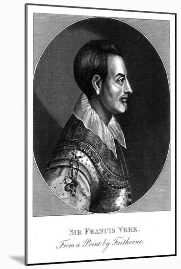 Sir Francis Vere-William Faithorne-Mounted Art Print