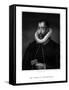 Sir Francis Walsingham, Spymaster of Queen Elizabeth I-W Holl-Framed Stretched Canvas