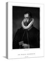 Sir Francis Walsingham, Spymaster of Queen Elizabeth I-W Holl-Stretched Canvas