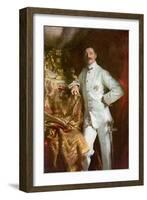 Sir Frank Swettenham, 1904 (Oil on Canvas)-John Singer Sargent-Framed Giclee Print