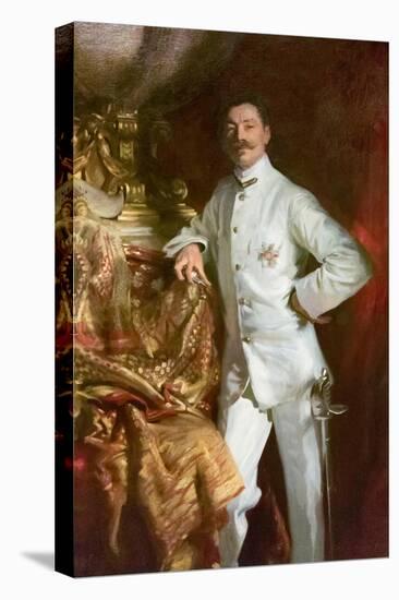 Sir Frank Swettenham, 1904 (Oil on Canvas)-John Singer Sargent-Stretched Canvas