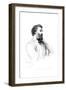 Sir Frederic Leighton, British Artist, C1880-1882-Paul Adolphe Rajon-Framed Giclee Print