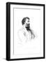 Sir Frederic Leighton, British Artist, C1880-1882-Paul Adolphe Rajon-Framed Giclee Print