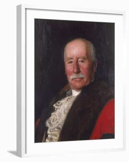 Sir Frederick Prat Alliston, C1908-Charles Haigh Wood-Framed Giclee Print