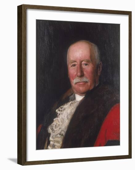 Sir Frederick Prat Alliston, C1908-Charles Haigh Wood-Framed Giclee Print