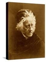 Sir Frederick William Herschel (1738 - 1822) Pub. 1867 (Photo)-Julia Margaret Cameron-Stretched Canvas