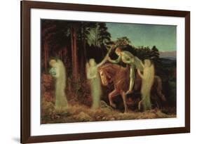 Sir Galahad, 1867-1892-Arthur Hughes-Framed Giclee Print