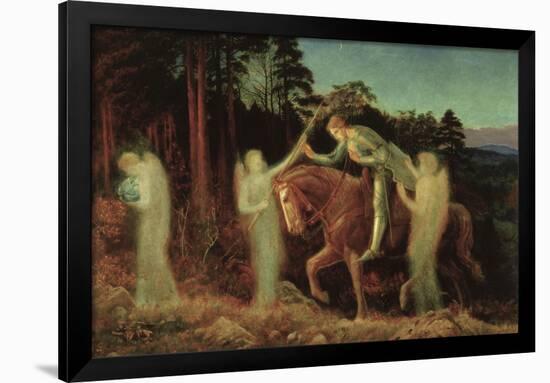 Sir Galahad, 1867-1892-Arthur Hughes-Framed Giclee Print