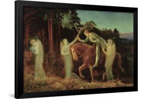 Sir Galahad, 1867-1892-Arthur Hughes-Framed Giclee Print