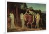 Sir Galahad, 1867-1892-Arthur Hughes-Framed Giclee Print