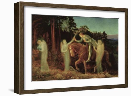 Sir Galahad, 1867-1892-Arthur Hughes-Framed Giclee Print