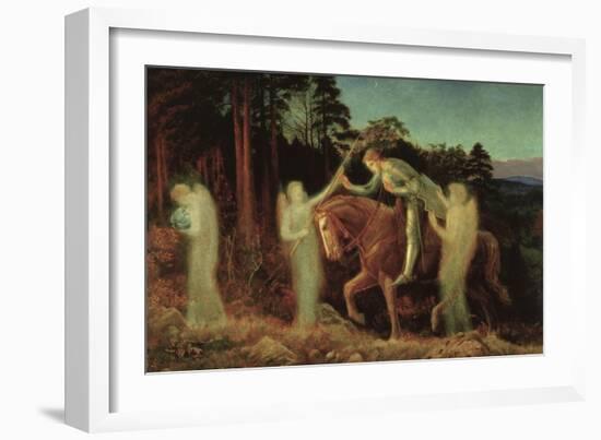 Sir Galahad, 1867-1892-Arthur Hughes-Framed Giclee Print