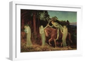 Sir Galahad, 1867-1892-Arthur Hughes-Framed Giclee Print