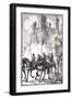 Sir Galahad at the Abbey', 1905-Dora Curtis-Framed Giclee Print