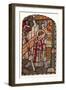 'Sir Galahad. Design for a window at Kelvin-Side, Glasgow', c1914.-Henry Payne-Framed Giclee Print