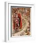 Sir Galahad is brought to Court of King Arthur, from 'Stories of Knights of Round Table'-Walter Crane-Framed Giclee Print