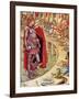 Sir Galahad is brought to the court of King Arthur-Walter Crane-Framed Giclee Print