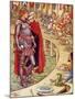 Sir Galahad is brought to the court of King Arthur-Walter Crane-Mounted Giclee Print