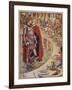 Sir Galahad is Introduced to the Round Table-Walter Crane-Framed Art Print