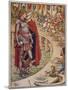 Sir Galahad is Introduced to the Round Table-Walter Crane-Mounted Art Print