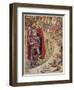 Sir Galahad is Introduced to the Round Table-Walter Crane-Framed Art Print