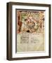 Sir Galahad is Welcomed to the Round Table, circa 1380-85-null-Framed Giclee Print