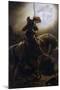 Sir Galahad's Vision of the Holy Grail-Joseph Noel Paton-Mounted Giclee Print