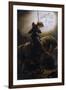 Sir Galahad's Vision of the Holy Grail-Joseph Noel Paton-Framed Giclee Print