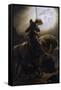 Sir Galahad's Vision of the Holy Grail-Joseph Noel Paton-Framed Stretched Canvas