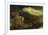 Sir Galahad - the Quest of the Holy Grail, 1870-Arthur Hughes-Framed Giclee Print