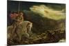 Sir Galahad - the Quest of the Holy Grail, 1870-Arthur Hughes-Mounted Giclee Print