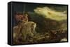 Sir Galahad - the Quest of the Holy Grail, 1870-Arthur Hughes-Framed Stretched Canvas