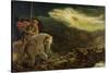 Sir Galahad - the Quest of the Holy Grail, 1870-Arthur Hughes-Stretched Canvas