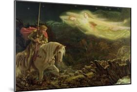Sir Galahad - the Quest of the Holy Grail, 1870-Arthur Hughes-Mounted Giclee Print