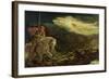 Sir Galahad - the Quest of the Holy Grail, 1870-Arthur Hughes-Framed Giclee Print