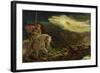 Sir Galahad - the Quest of the Holy Grail, 1870-Arthur Hughes-Framed Giclee Print