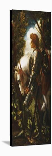Sir Galahad-George Frederick Watts-Stretched Canvas