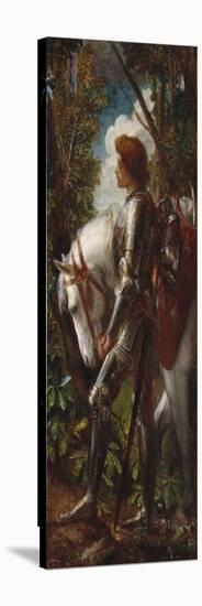 Sir Galahad-Cecil Aldin-Stretched Canvas