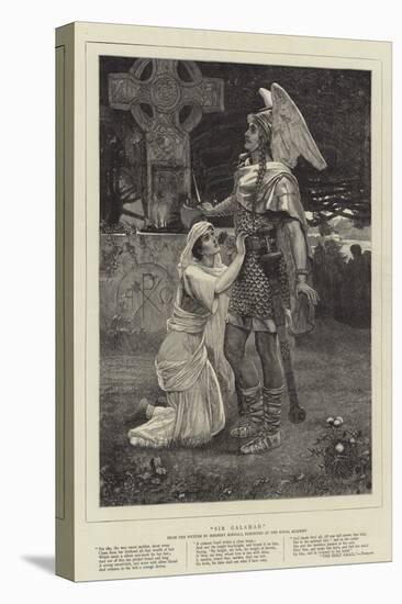 Sir Galahad-Herbert Gustave Schmalz-Stretched Canvas