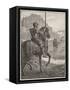 Sir Gareth and the Knight of the Red Lawns-H.f. Davey-Framed Stretched Canvas