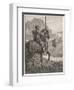 Sir Gareth and the Knight of the Red Lawns-H.f. Davey-Framed Photographic Print