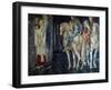 Sir Gawain und Sir Ewain scheitern auf der Suche nach dem Heiligen Gral-Edward Burne-Jones-Framed Giclee Print