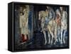 Sir Gawain und Sir Ewain scheitern auf der Suche nach dem Heiligen Gral-Edward Burne-Jones-Framed Stretched Canvas