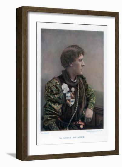 Sir George Alexander, English Actor and Theatre Manager, 1901-Ellis & Walery-Framed Giclee Print